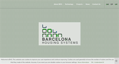 Desktop Screenshot of barcelonahousingsystems.com
